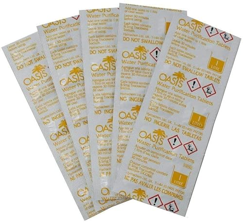 Pasha81 Oasis Water Purification Tablets 8.5 mg (50)