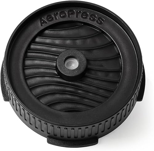 AeroPress Tapa de filtro de control de flujo, tapa de filtro antigoteo para cafetera portátil AeroPress estilo expreso, cafetera de método especial