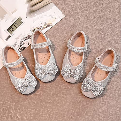 Little Girl's Adorable Princess Party Girls Dress Bow Princess Shoes Princess Flower Wedding Party Slides for3