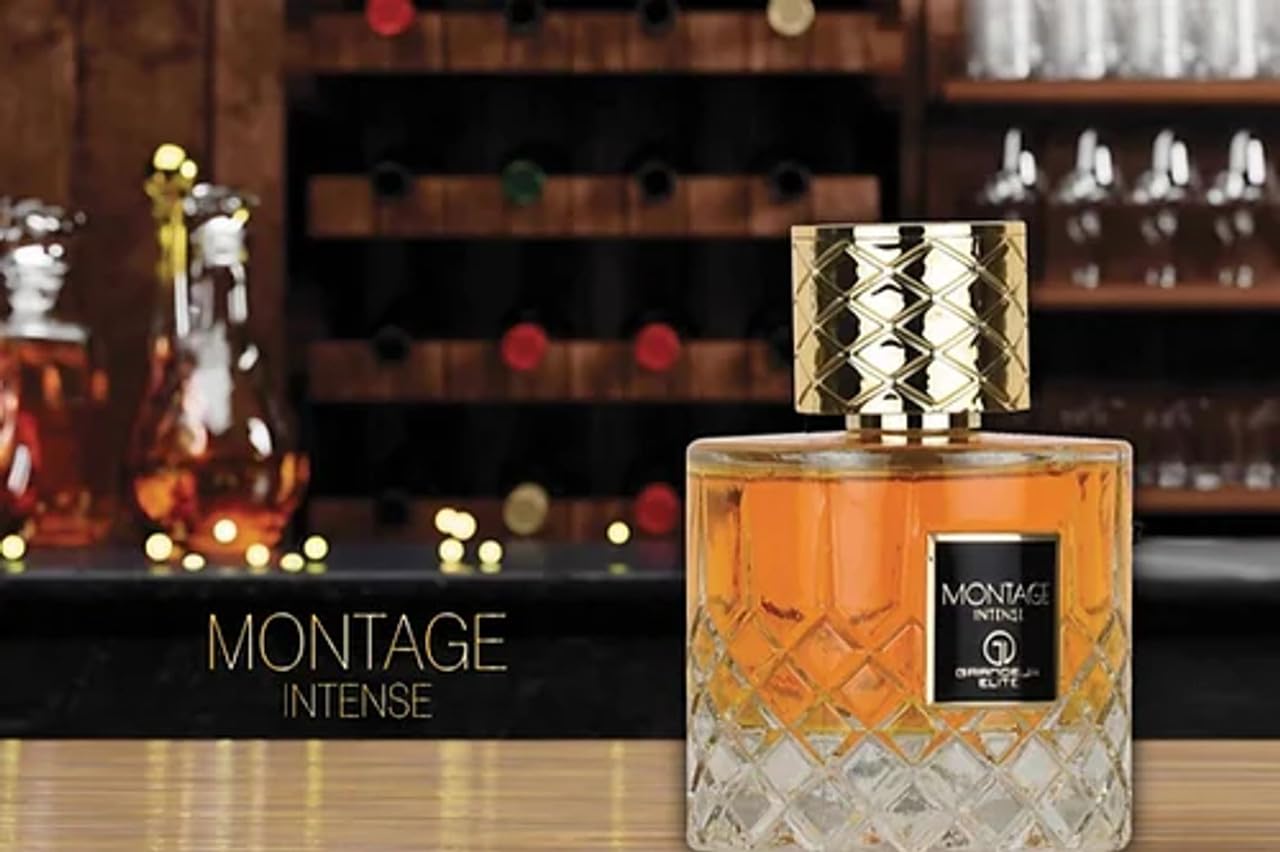 Montage Intense Eau de Parfum 100 ml Men : Amazon.com.be: Beauty