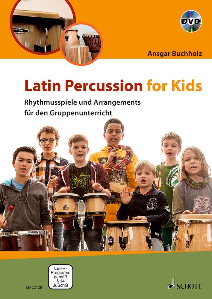 Percussion latine pour enfants, le cadeau musical parfait avec DVD