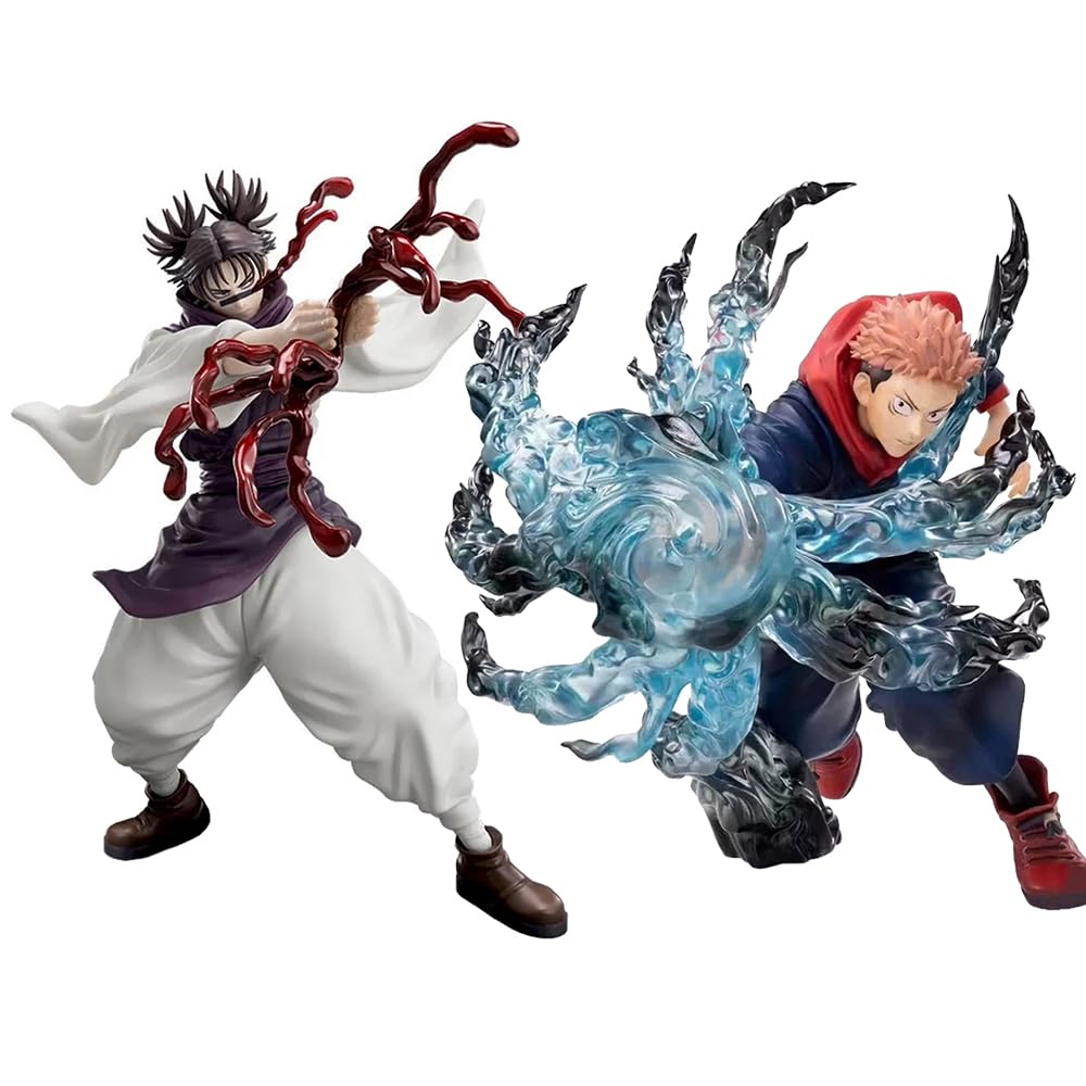 Zhongkaihua JJK Anime Figuren Set Kampf-Edition Modell, Itadori Yuji Sammlerfiguren 16 cm, JJK Merch Statuen für Dekoration Geschenk