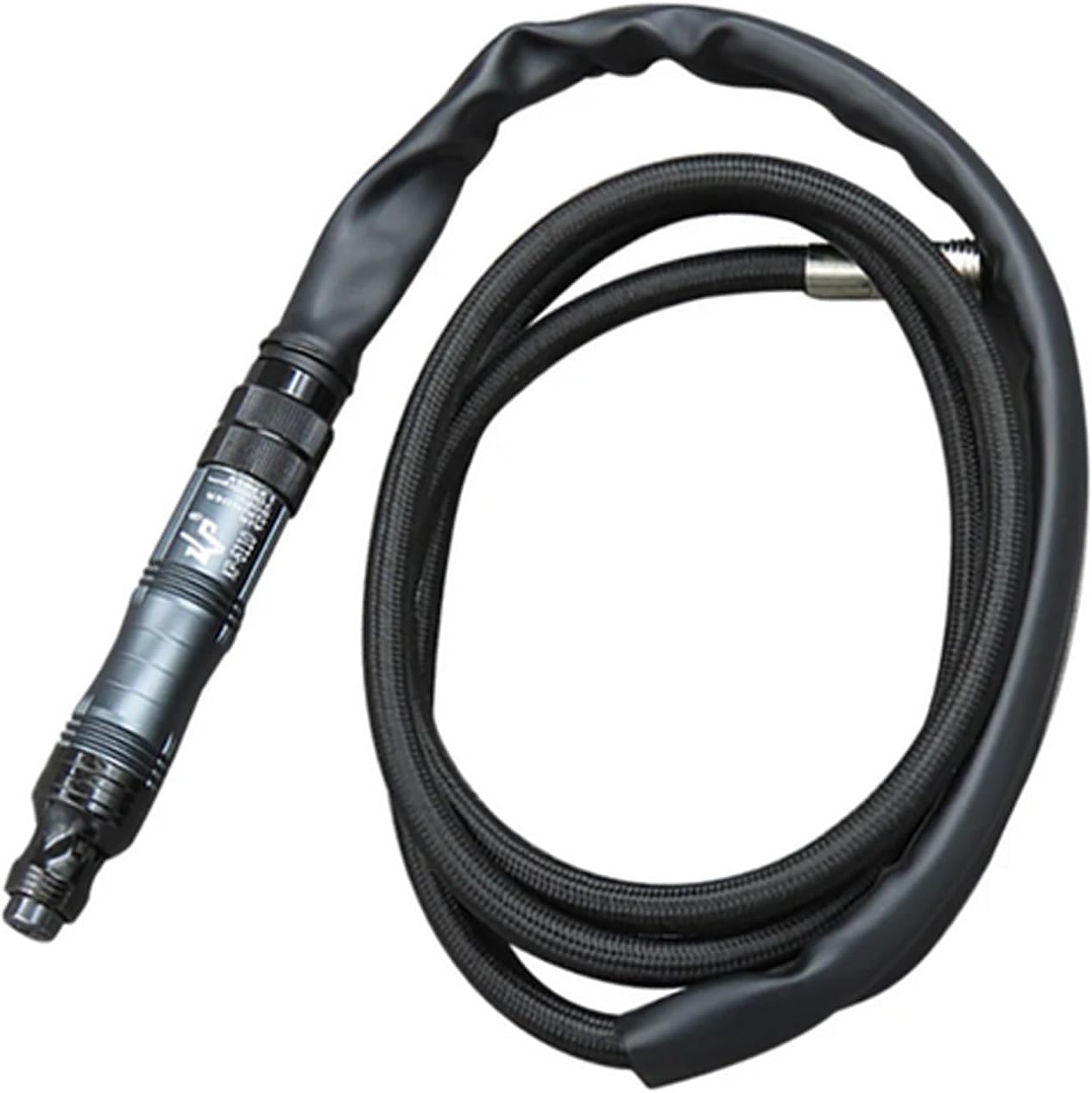 1/4 Inch Pen Type Air Die Grinder with Air Hose 2 Collets Pneumatic Rotary Pen Stepless Speed Air Sander Polisher KP-6110