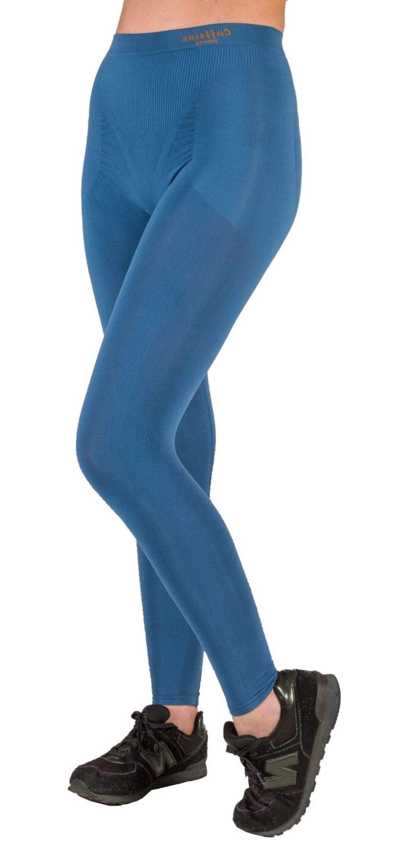 Leggings con efecto reductor CzSalus push-up con vitamina E tejanos talla XL 3
