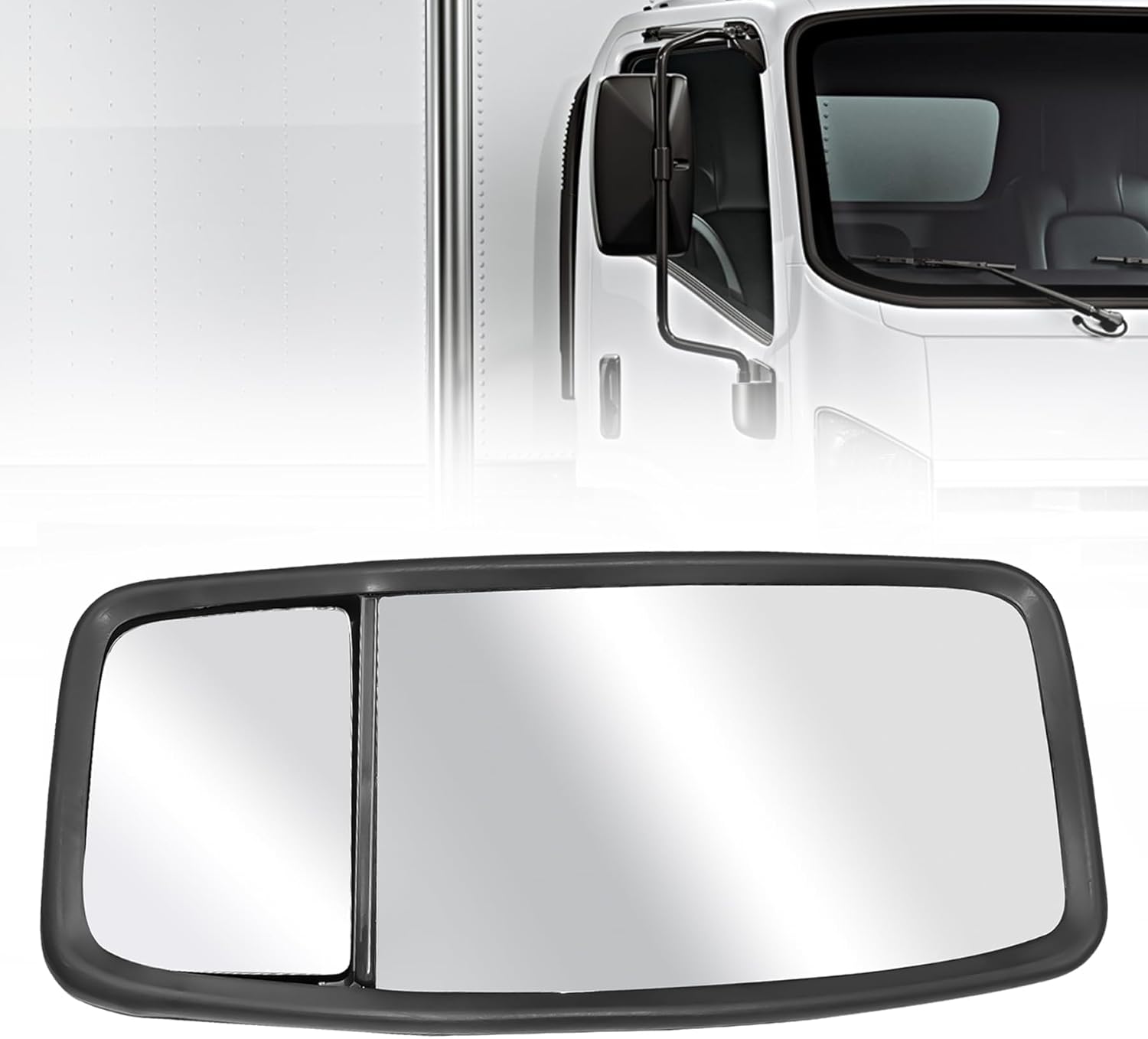 Side Door Mirror Left Driver Side Fit for 2007-2023 ISUZU NPR NPR-HD NPR-XD NQR NRR for 2008-2023 Chevy GMC W3500 W4500 W5500 Truck Rear View Mirror Replaces 8980493150 (Right Side)