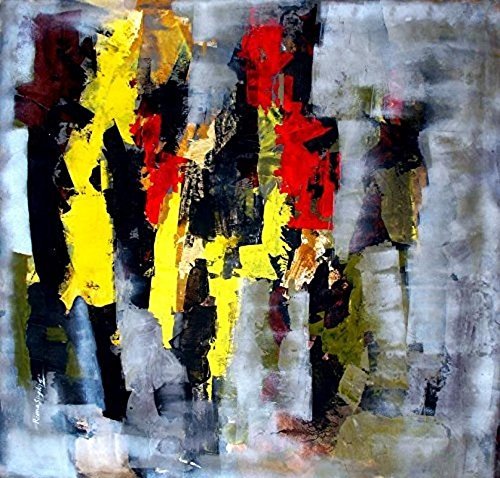 Dialogue (Acrylic Painting by Reena Singh)-picture-18
