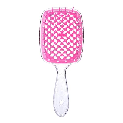 Miniatura 1 de moisture Peine de cola de rata, cepillo Mao, peine de rejilla hueca, peine de dientes anchos con cojín de aire, herramienta de peinado para el