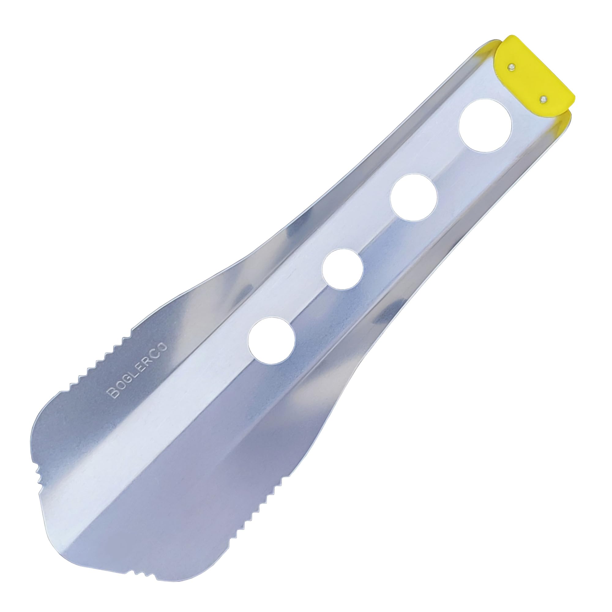 BoglerCo Ultralight Backpacking Trowel, 0.48 oz (13.5g) (Yellow)