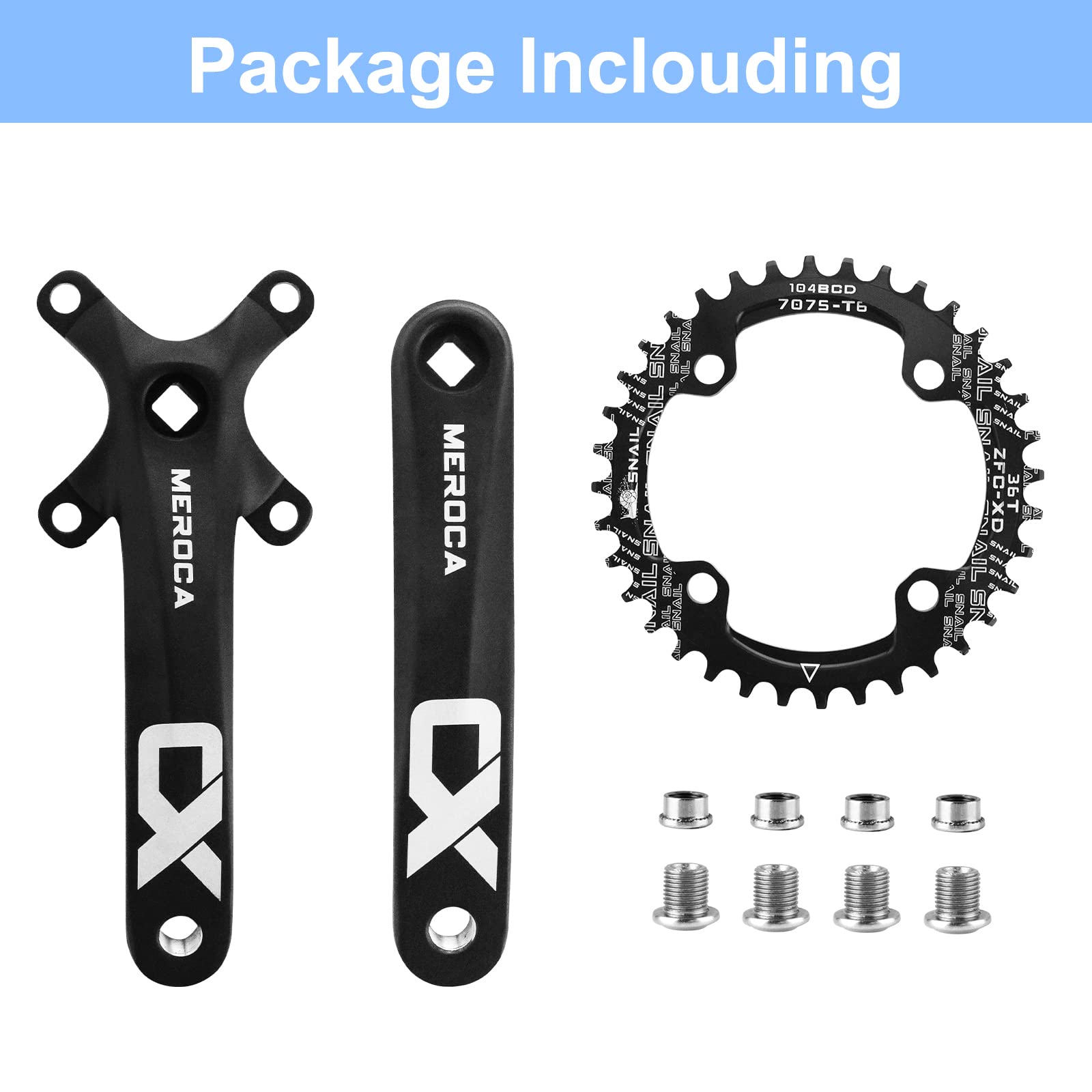 ZTZ Mountain Bike Crankset - Image 4