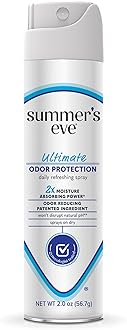 Summer's Eve, Ultimate Odor Control, Feminine Spray for Odor Protection, Talc-Free, Absorbs Moisture, 2 oz