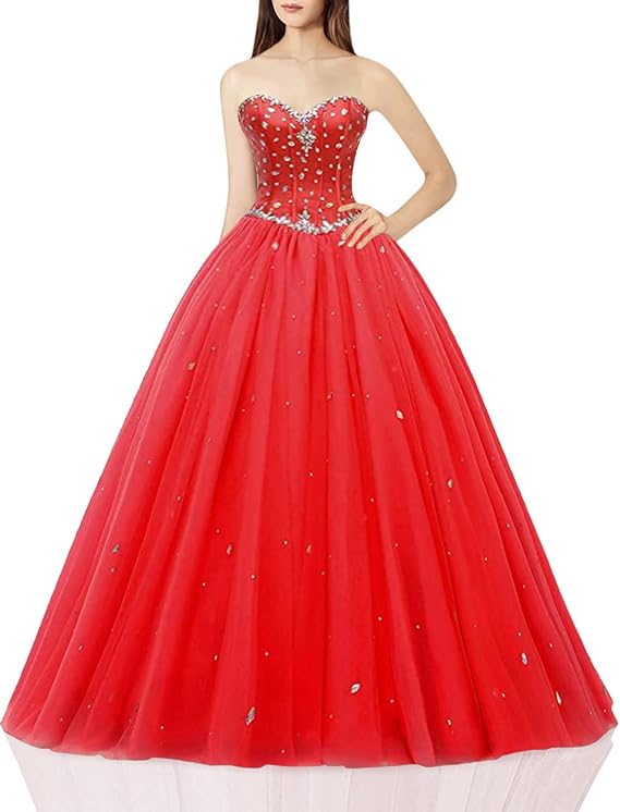 Vestido largo Beautyprom, de tul, para graduación, fiestas
