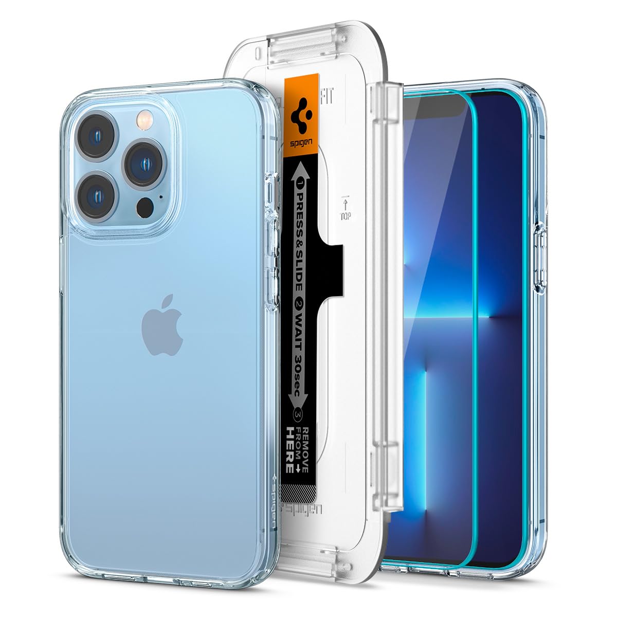 Spigen Pack Ultra Hybrid Coque iPhone 13 Pro Max évite les rayures