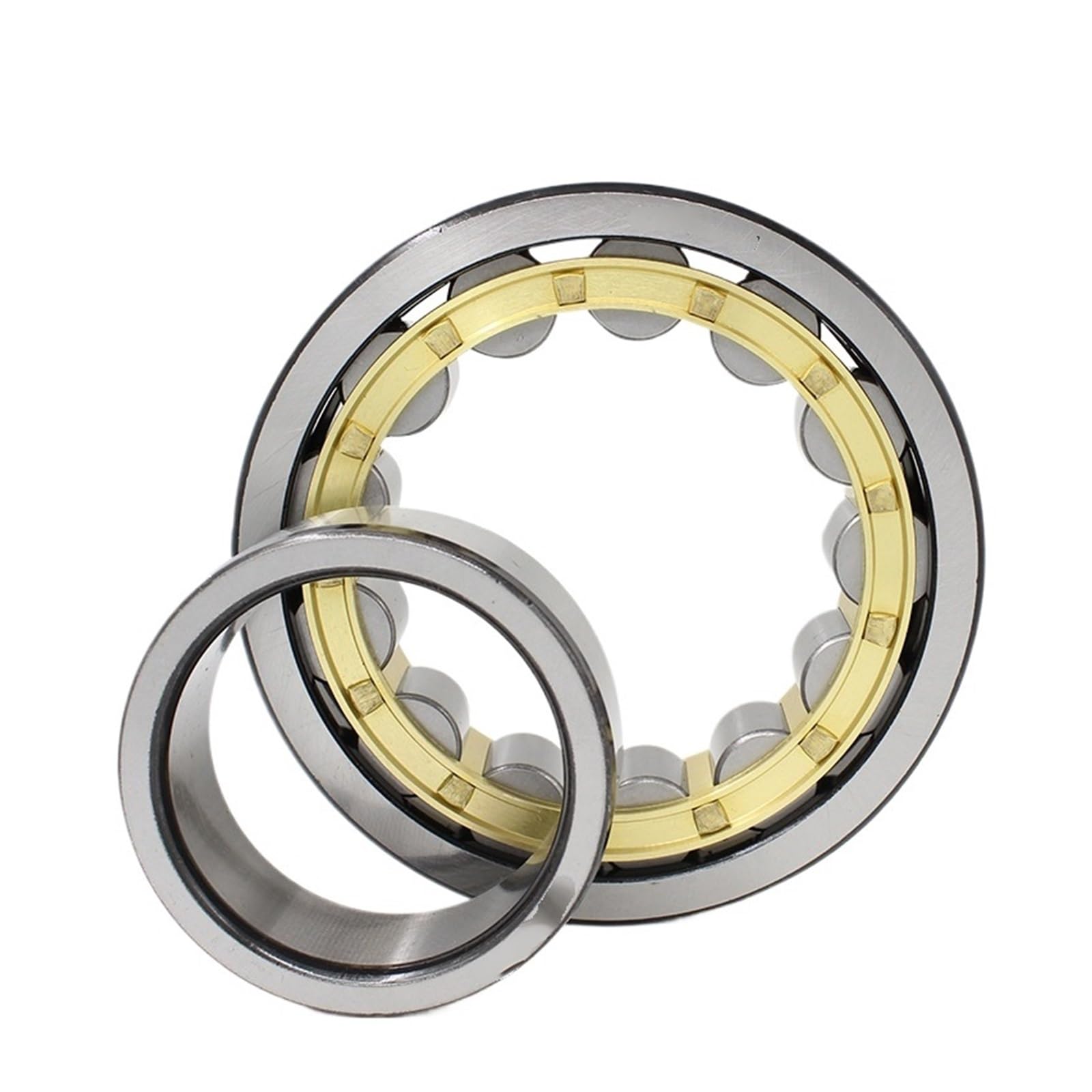 Deep Groove Double Rubber Seal Bearings 1pcs Cylindrical Roller Bearing NU2305 2306 2307 2308 2309 2310 2311 2312 2313EM(NU2310 50X110X40)