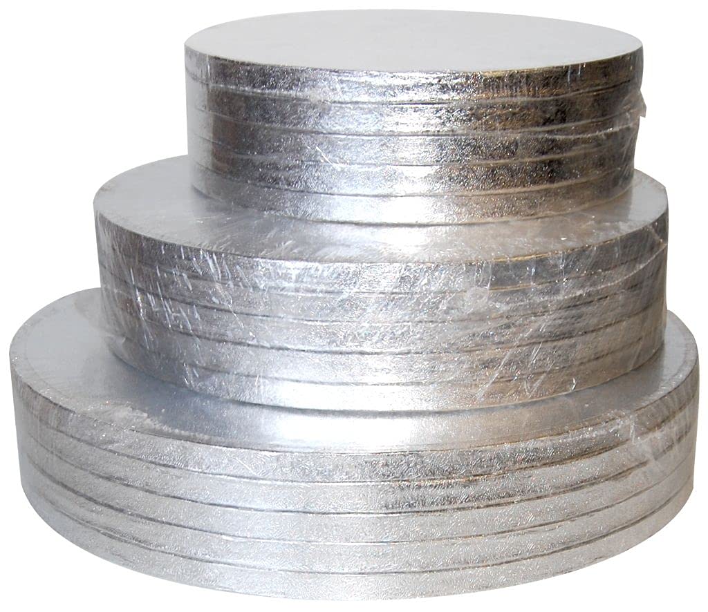 Larryroo Quality Strong Round Cake Drum Board 12Mm Thick - Any Size, Any Amount (10, 15 Inches)