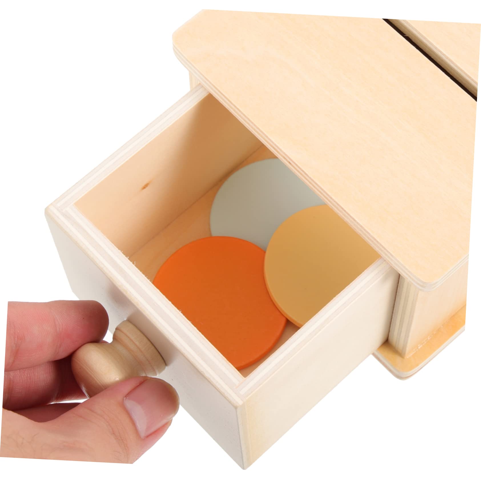 Amazon.co.jp: 箱 コインボックスのおもちゃ モンテッソーリのコインドロップボックス 赤ちゃんのコイン落としおもちゃ  モンテッソーリシェイプソーターボックス モンテッソーリのコインボックス モンテ : おもちゃ