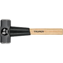 Truper Drill Hammer, Hickory Handle 8-Pound Sledge Hammer 33187