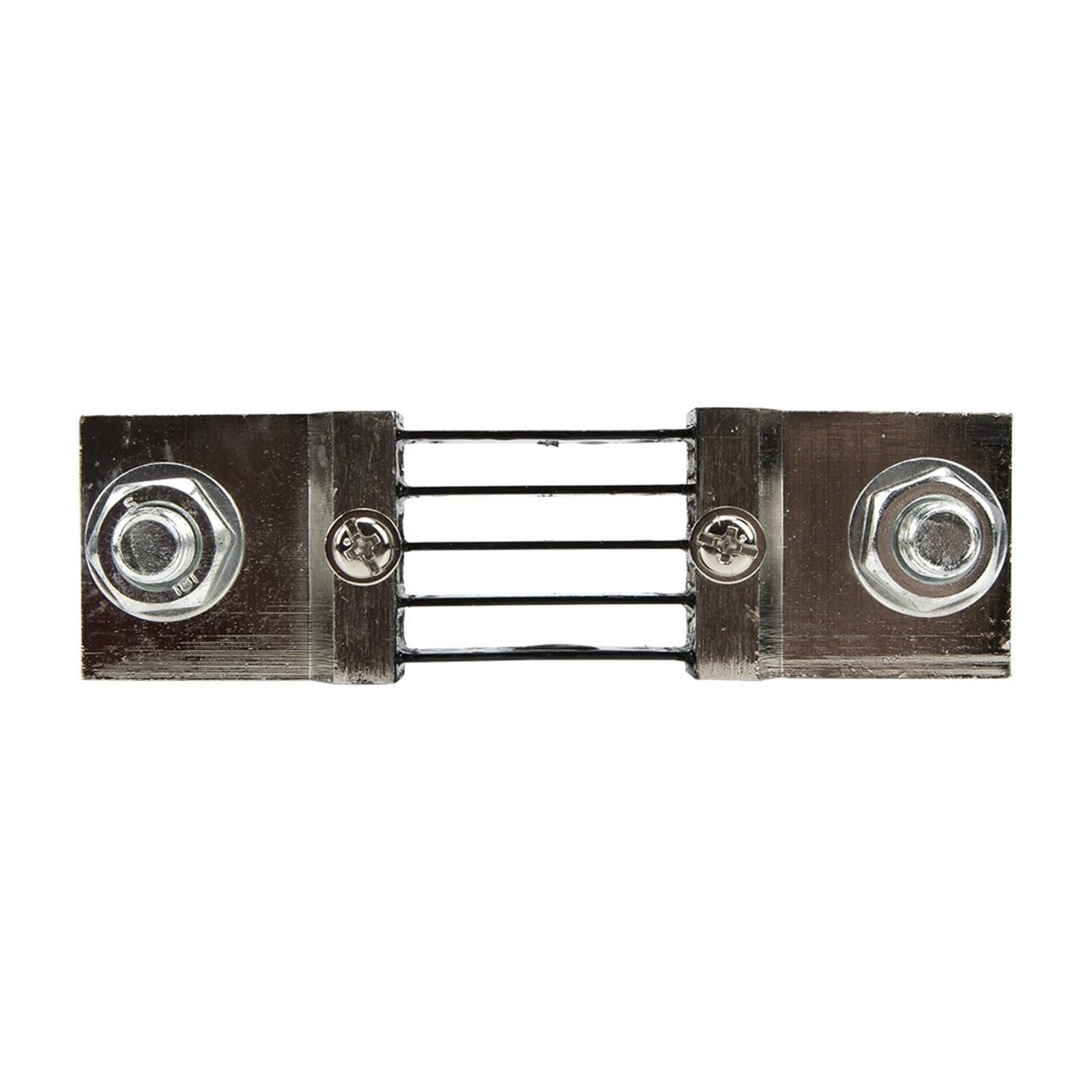 Podzielnik oporu shunt, DC Current Shunt Resistor FL-2 75mV 500A 600A For Ampere Instrument(600a)