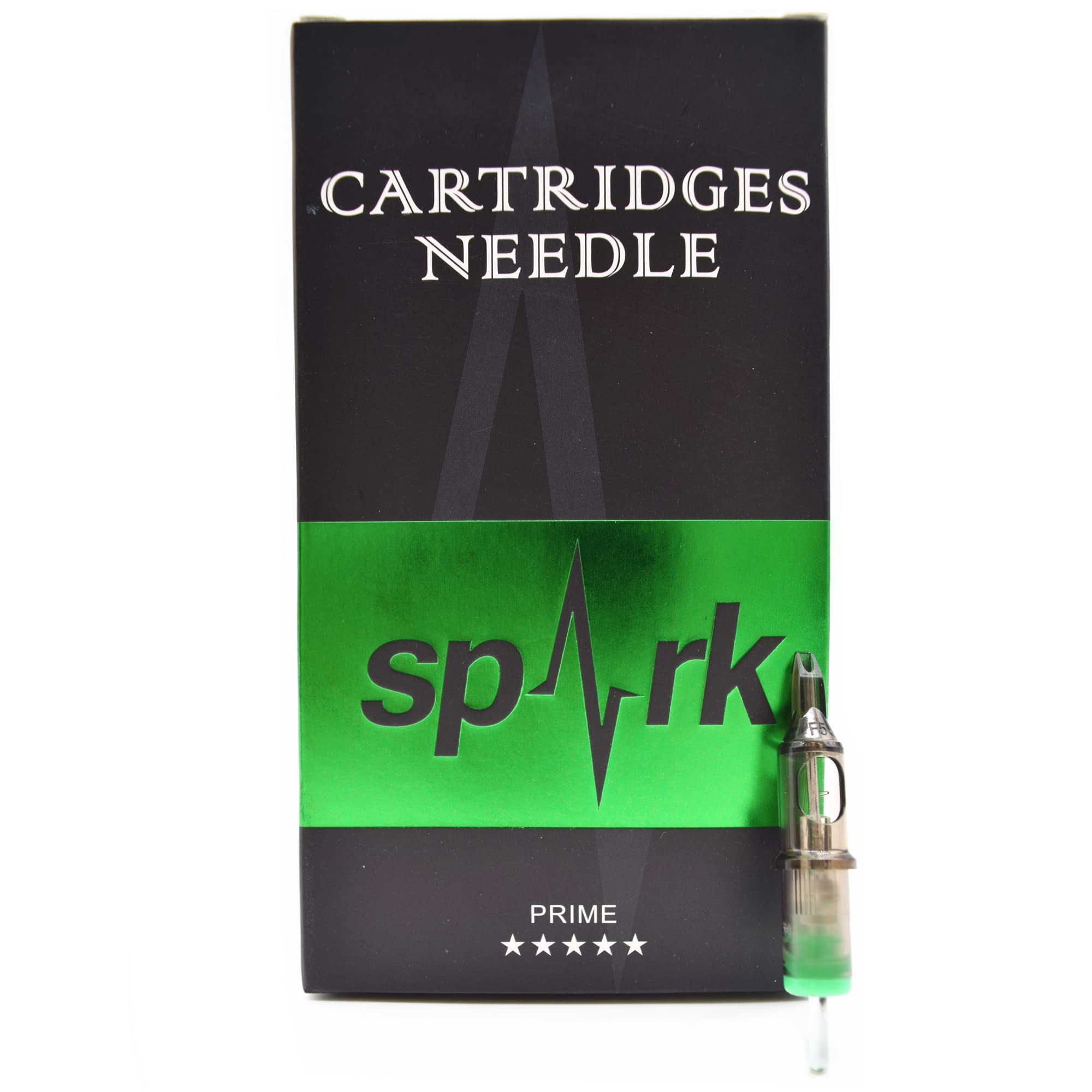 20PCS Spark Disposable Premium Tattoo Cartridge Needles Standard #12 Needles Magnum Mags M1 (7M1)