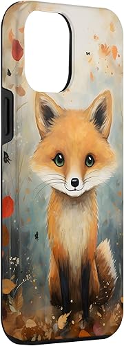 Miniatura 3 de iPhone 13 Pro Max Cute Fox Fall Woodland Forest Autumn Leaves Case