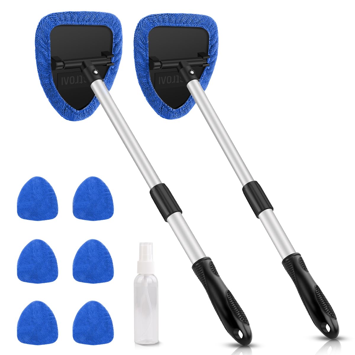 AstroAI 21" Extra-Long Windshield Cleaner Tool &amp; Car Interior Detailing Kit