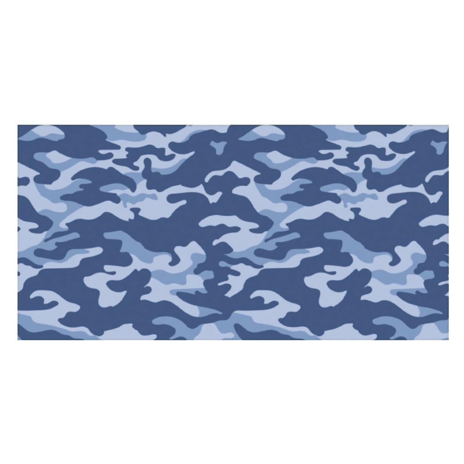 LWORZIIB Beach Towel, Blue Camouflage Bath Towel, Pool Towel Great for Gym Swimming 80 X 160cm