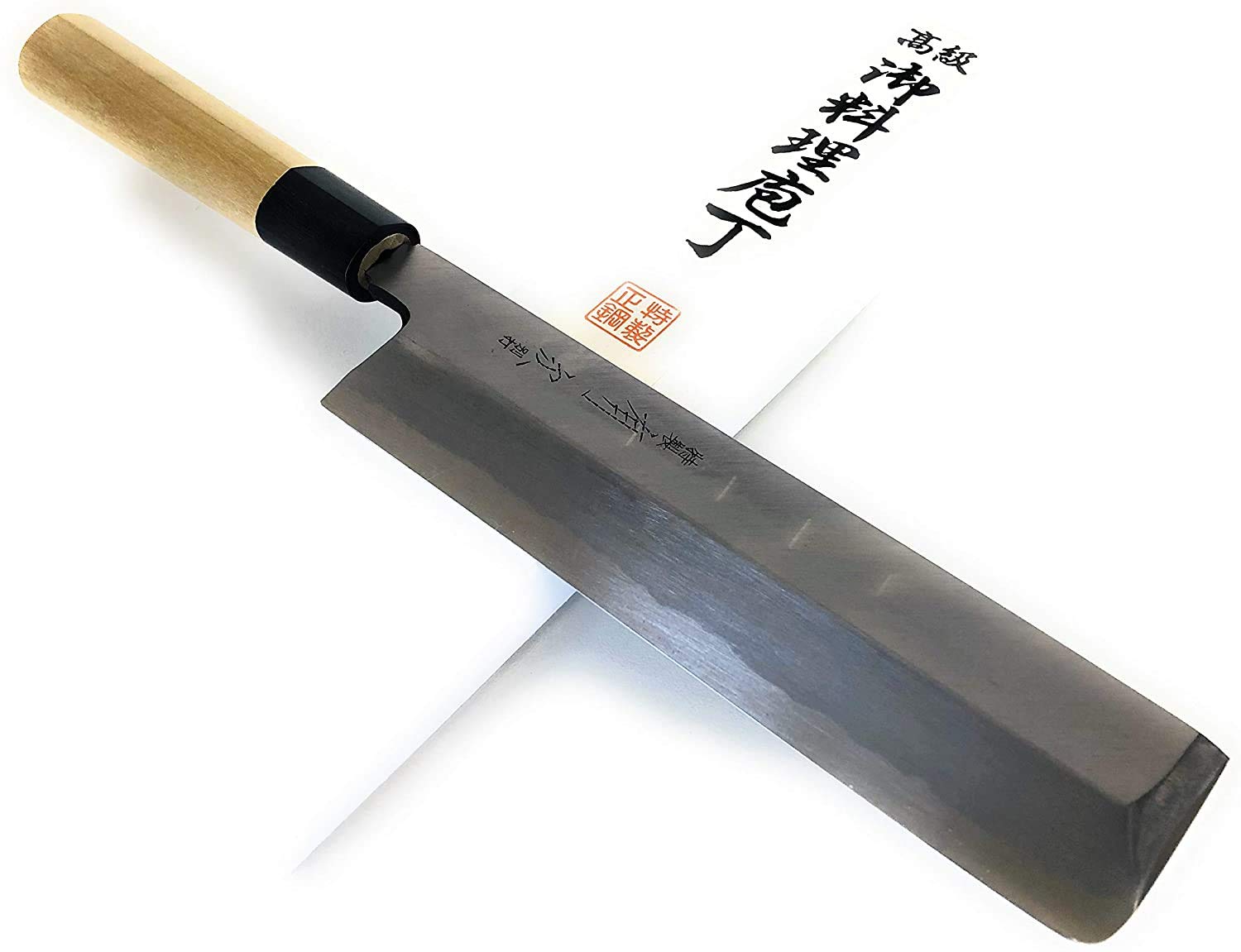 Amazon｜有次 包丁 薄刃 別打 225 mm 青鋼2 築地 ARITSUGU 柄 名入れ