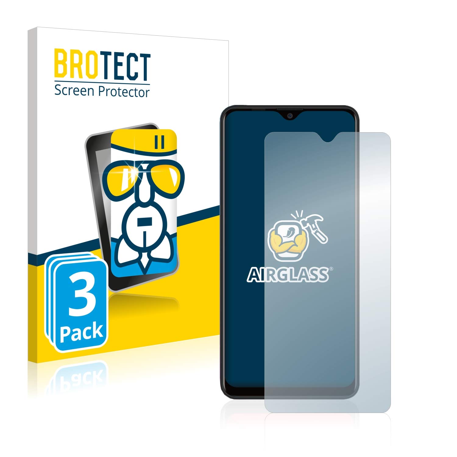 Pellicola Protettiva Vetro per Blackview A80 Pro Protezione