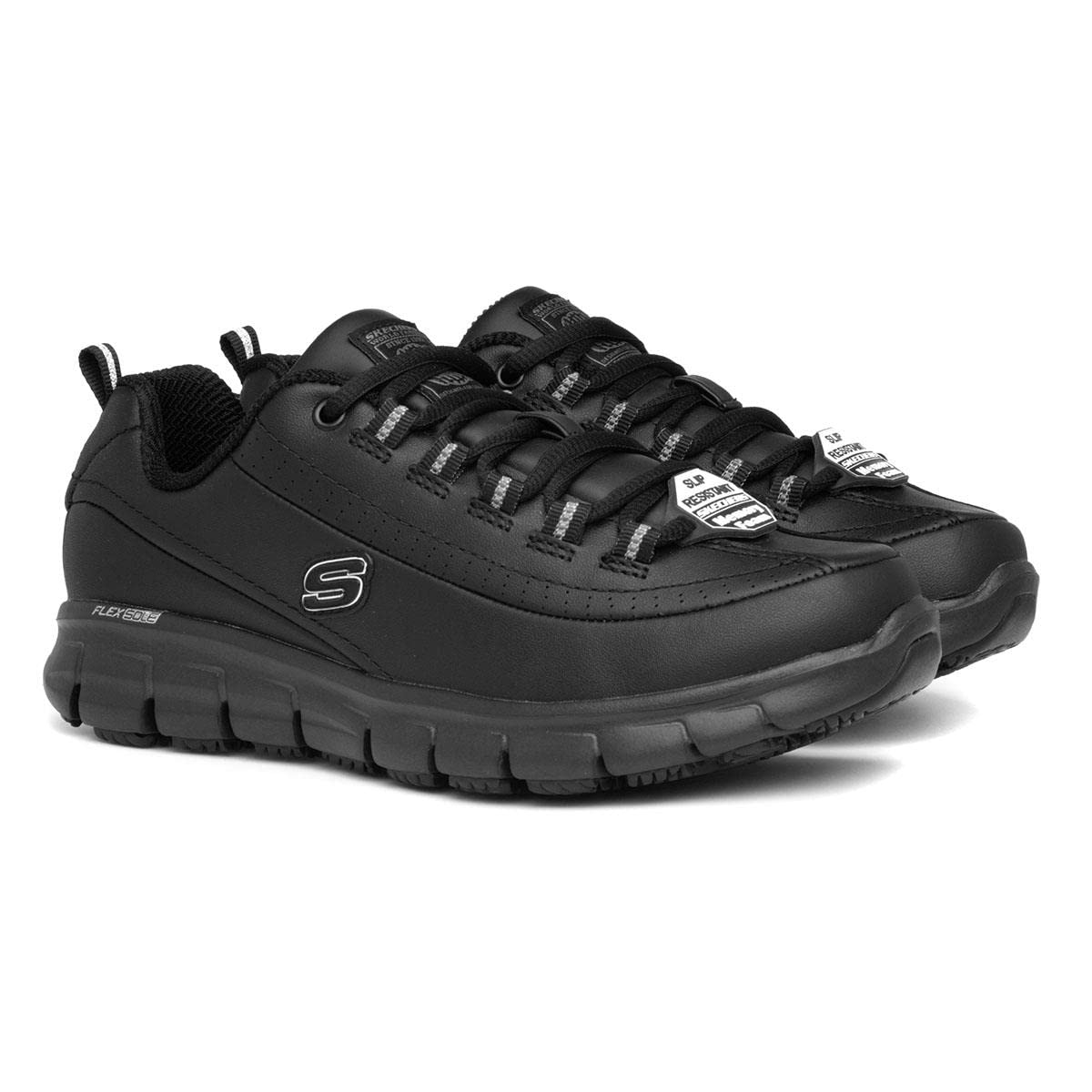 Skechers Work Dighton Bricelyn Wide Work Chaussures de Travail pour Femme