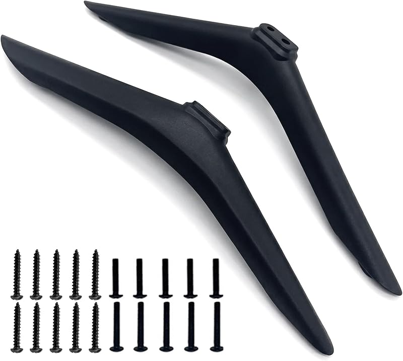 Replacement TV Stand Legs for Hisense Smart TVs | Durable ABS pedestal base with non-slip pads, fits 40 to 65 inch Hisense series with included screw set