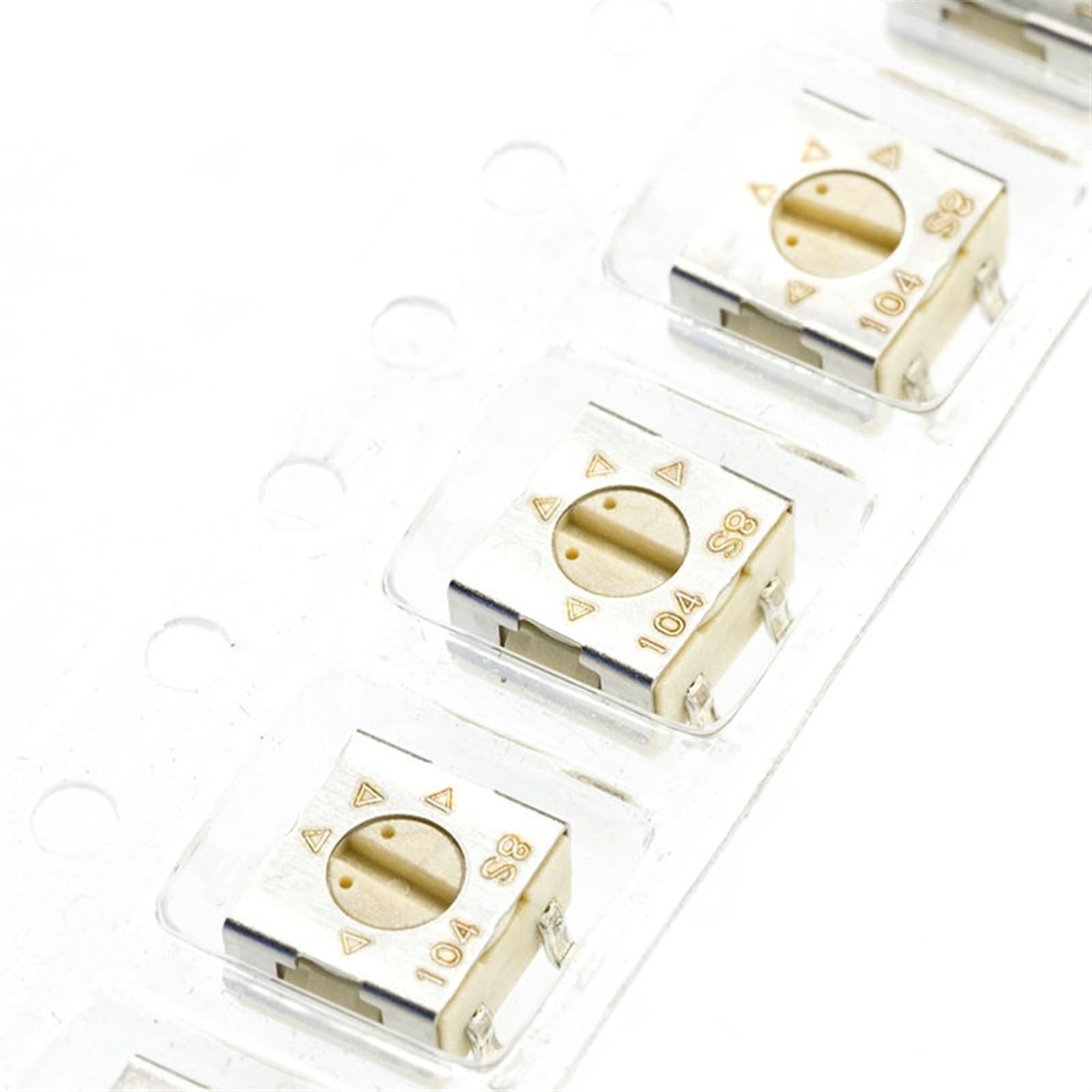 JMORCO 100 Stück 3 * 3 Trimmer-Widerstandspotentiometer SMD 3X3