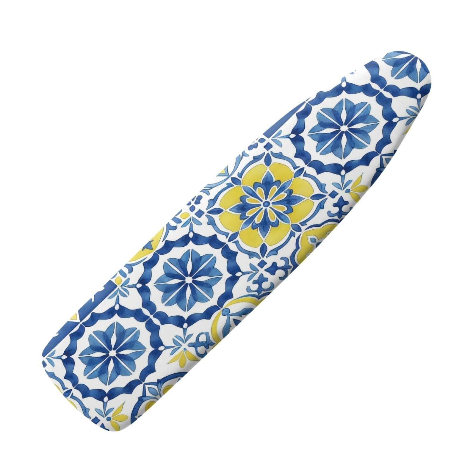 Large ironing board cover 130 x 45 Blue Retro Ironing Board Cover And Thick Padding Easy Fit in Multiple Sizes with Elastic Drawstring,durable,iron board covers fits all,Machine Washable