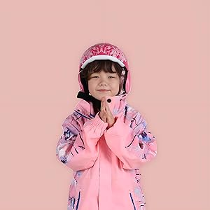 BeBeFun Toddler and Kids Ski Helmet Snowboarding Helmet with Goggles for Snow Activity Ultra Lightweight Comfort and Warmth Small Size ASTM & CE Certified Suggest 2-6years