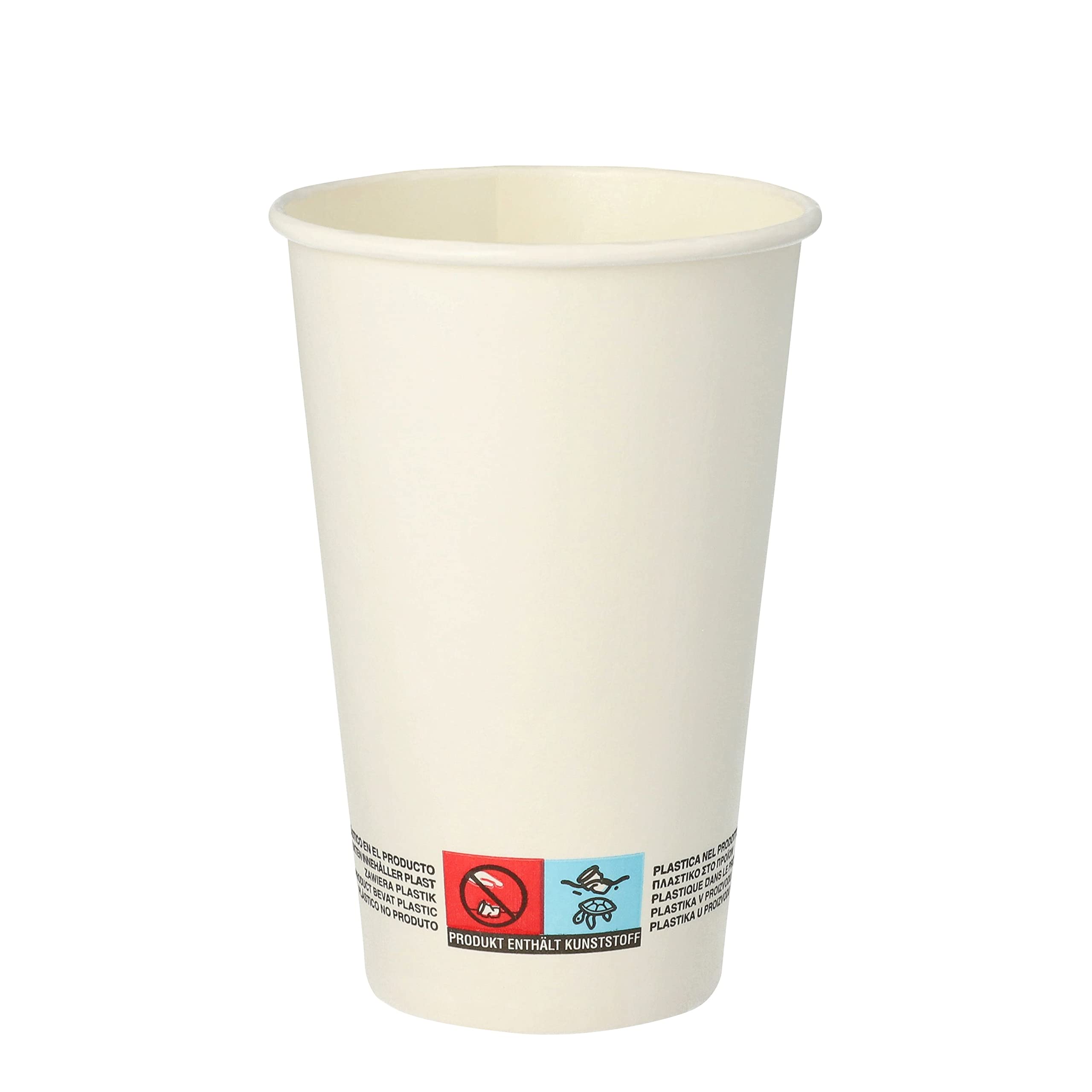 PAPSTAR Trinkbecher Pappe Pure 0,3l