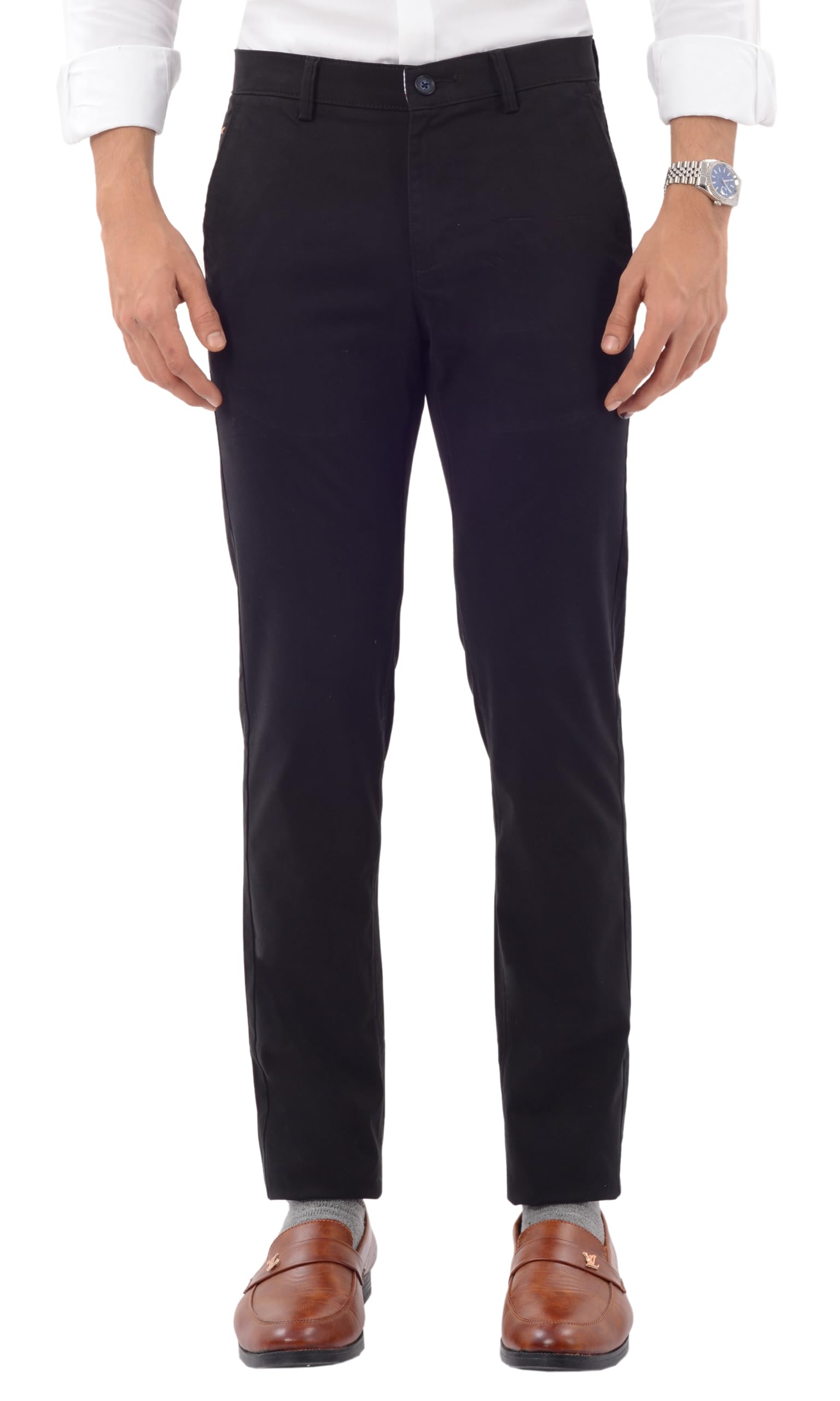 gimaq Men's Wear Slim Fit Formal Trouser-picture-27