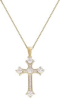 BIFACE Cross Necklace for Women Valentine's Day