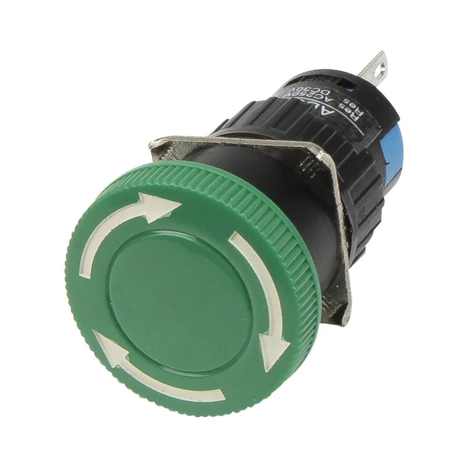 Lote de 50 pulsadores Parada Emergencia AB6-V 16 mm, AS6-Y(Green)