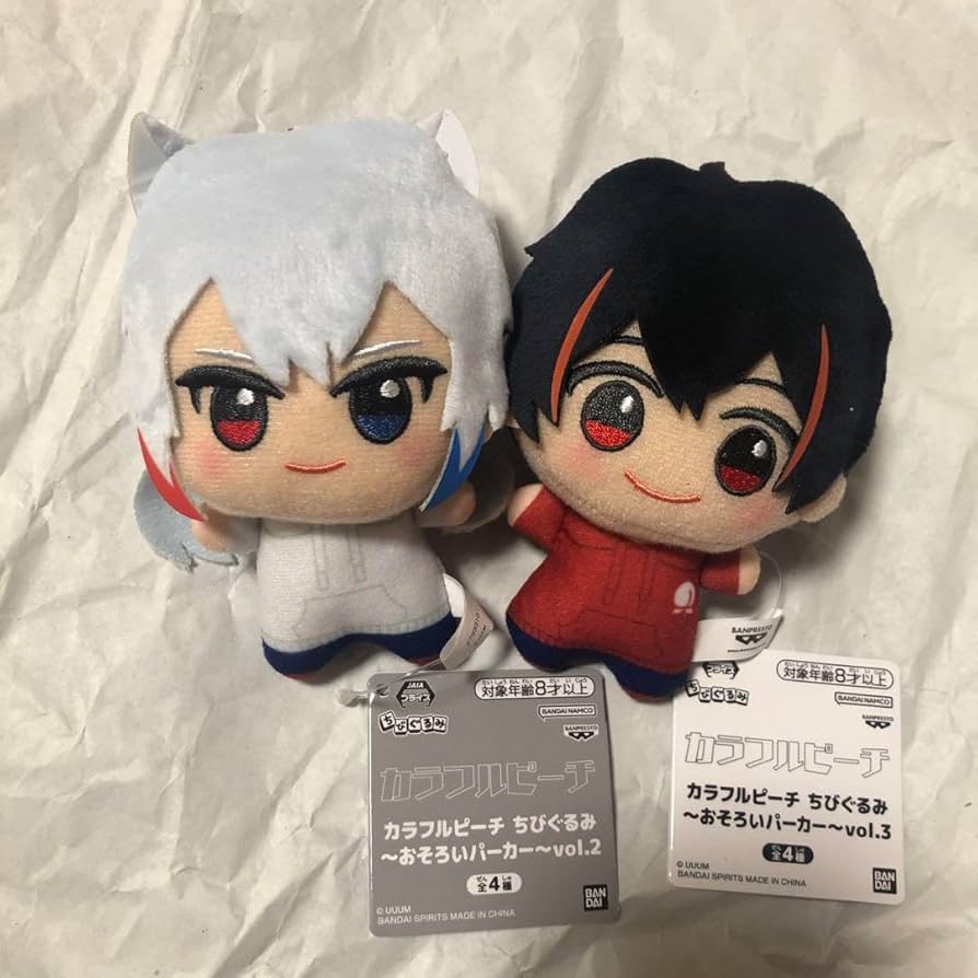 カラフルピーチ  ちびぐるみ  セット  ゆあん どぬく Amazon.co.jp: カラフルピーチ ゆあんくん どぬく ちびぐるみ