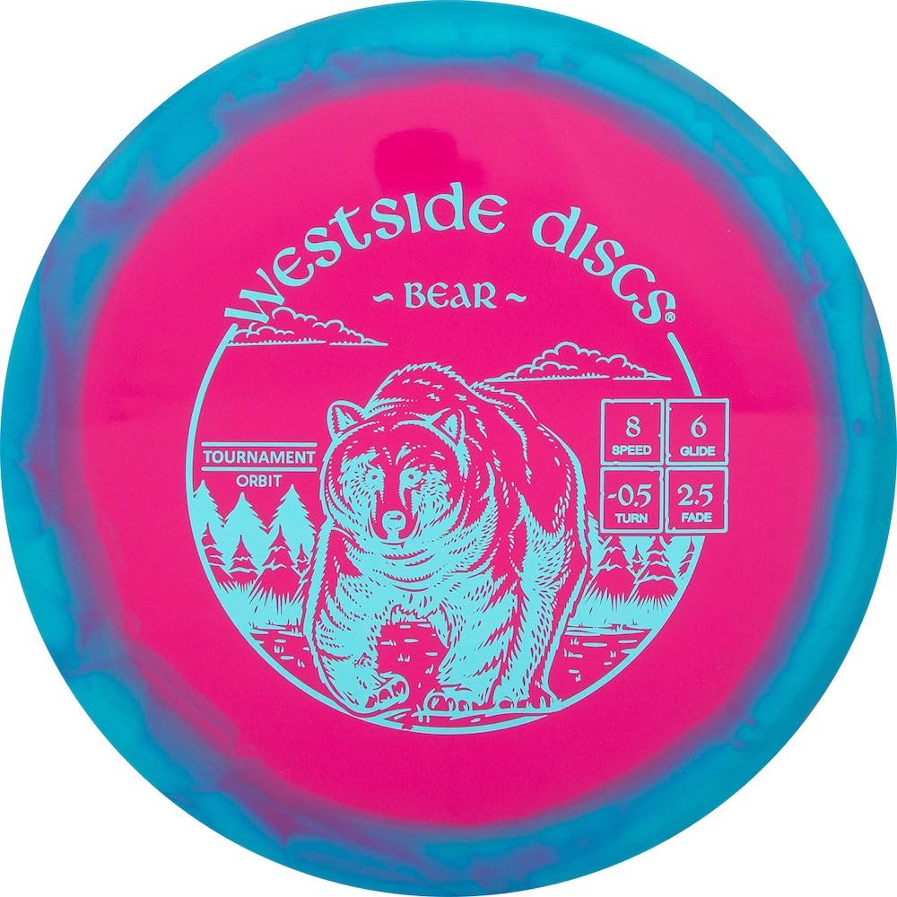 Westside Tournament Orbit Bear Fairway Driver Golf Disc | Colors Will Vary