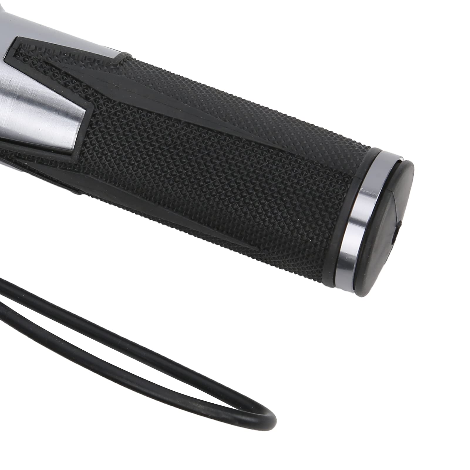 Manopole acceleratore universali per bici 24V 500W Controller spazzola Maniglia antiscivolo Accessorio bici Comoda impugnatura in gomma morbida per biciclette elettriche Scooter