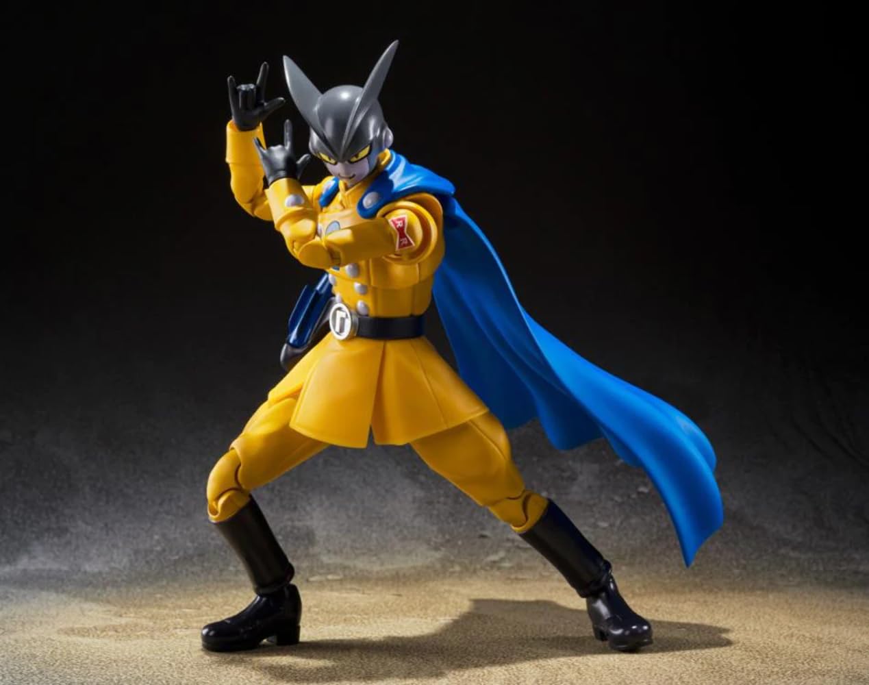 BANDAI Tamashii Nations DRAGON BAL SUPER : SUPER HERO, Gamma 2, Figurine S.H. Figuarts 14cm, Yellow - Image 4