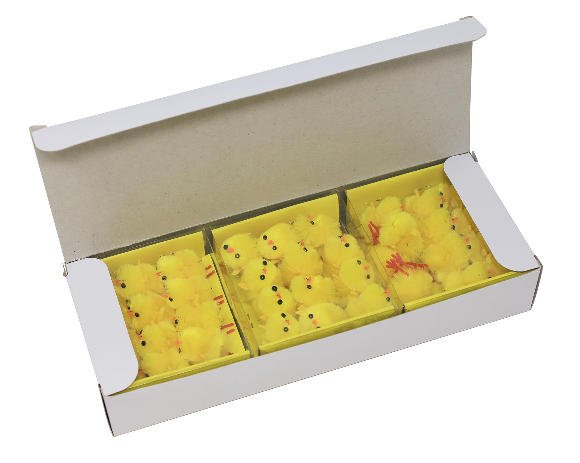 Bright Ideas Fluffy Chicks, Yellow, 3cm - Image 2