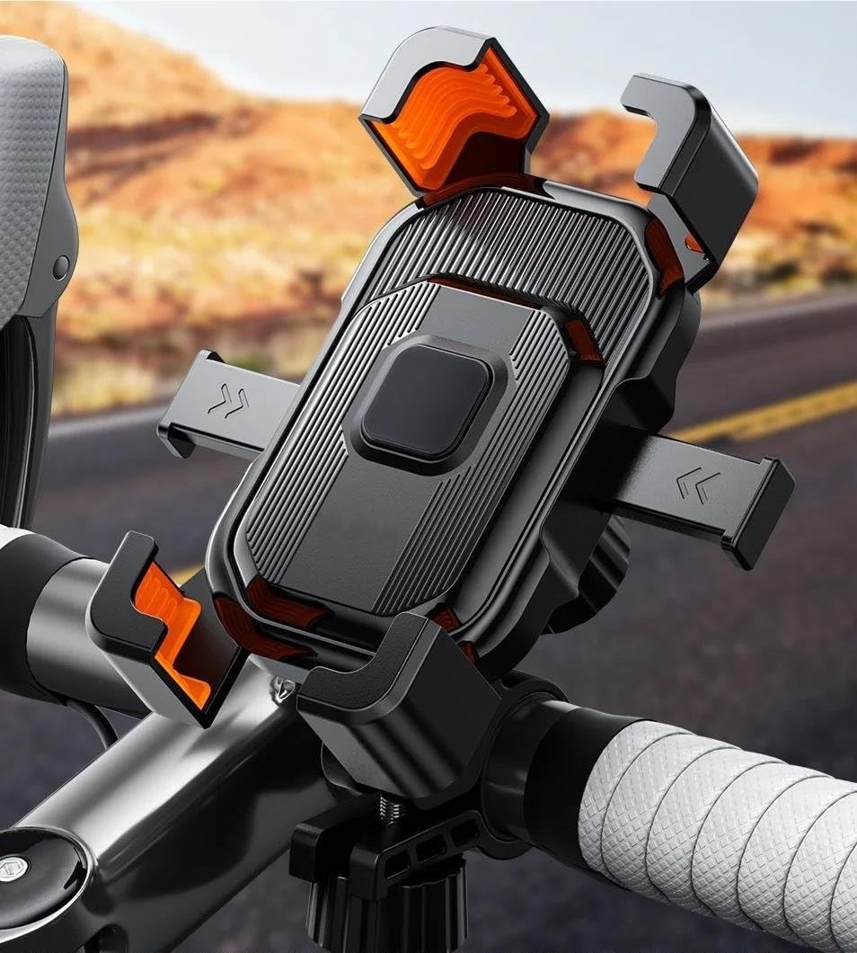 Supporto Telefono Bici Moto Manubrio Pinza Cellulare Per Dispositivi 4.7-6.7 Pollici Accessori Ciclismo