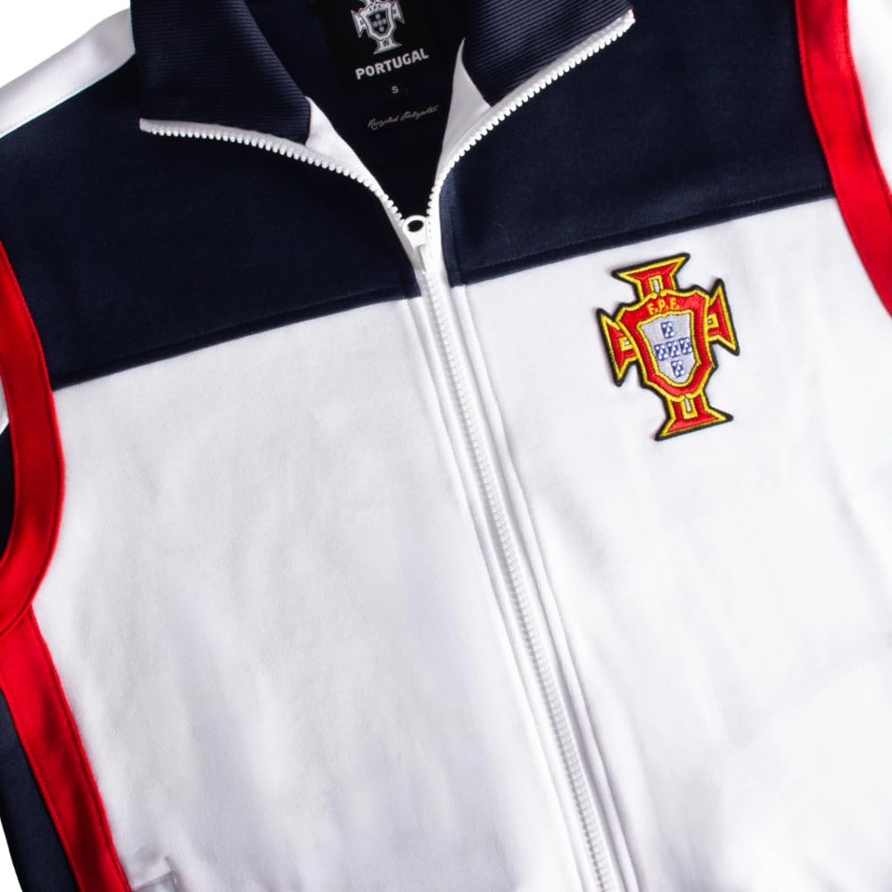 COPA - Portogallo 1986 - Giacca da Calcio Retro - Uomo - XS - Bianca