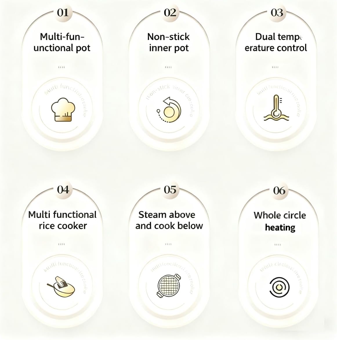 Versatile 2.5L Real Capacity Non-stick Electric Hot Pot Multicooker Glass Lid with Steamer Electric for Steaming, Boiling Stewing hotpot pots electric cooking ramen cooker Dorm