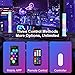 MIWATT Smart LED RGB Ultra Slim Ambient Light, Metal Aluminium Housing with App Control and Music Sync Rhythm Mode, Warm Mood Lighting for Desktop Gaming, PC, TV, Room Decoration