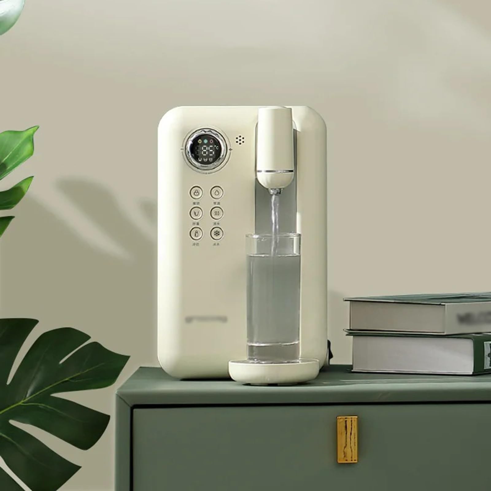 Dispensador de Agua Dispensador de Agua Potable con refrigeración, dispensador de Agua Caliente instantáneo Inteligente de Escritorio, Mini dispensador de Agua portátil, electrodomésticos Dispensador