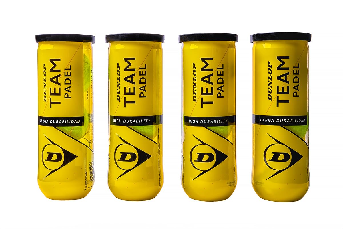 DUNLOP Pro Padel - Padel balls for competitions and tournaments (1x3 can