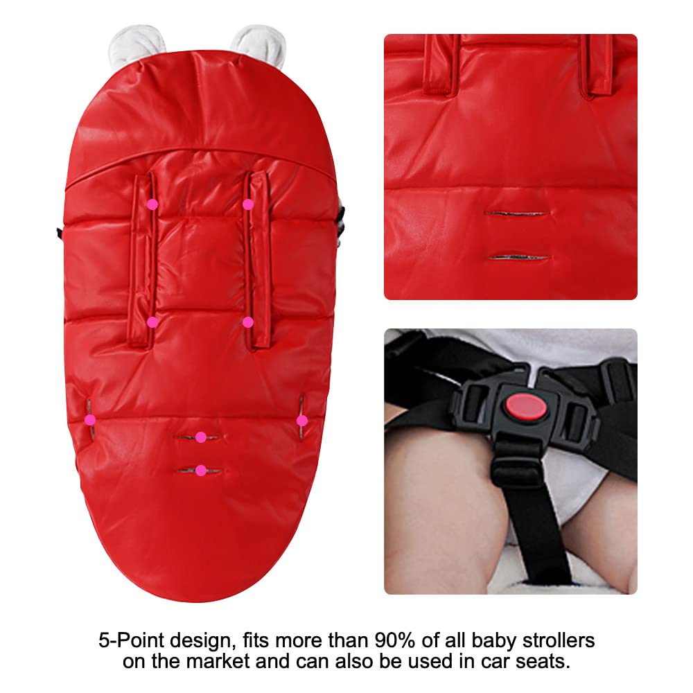 Chariots Et Poussettes à Usage Général Housses De Pied Isolantes En Cachemire Confortables Orteils Poussettes Sièges Isolants Pour Bébés Sacs De Couchage Pour Bébés Voyages D'Hiver à L'Extérieur