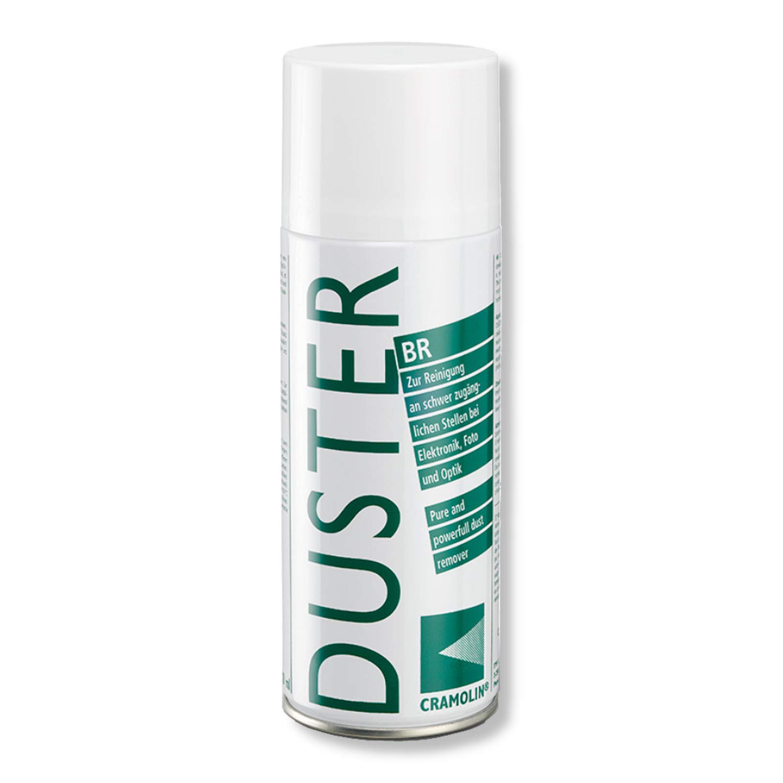 DUSTER BR – VPE: 6 x 400 ml – Spray ad aria compressa – per la rimozione della polvere in punti difficili da raggiungere – ITW Cramolin – 1471611 – incl. 1 pz. DEWEPRO® SingleScrubs