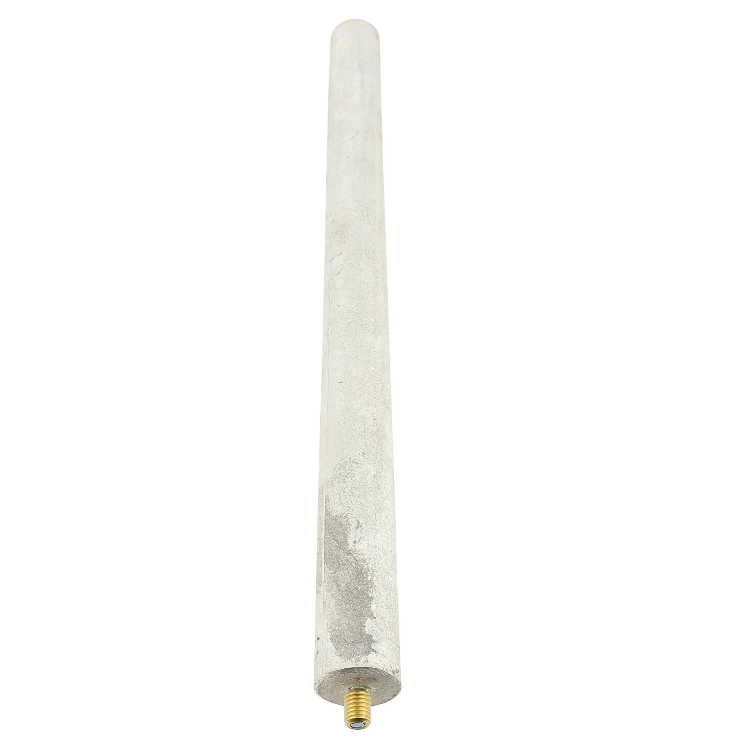 Anode Magnésium 350mm pour Chauffe-eau - Pas de Vis M5 et M8 - Référence 60001570 - Protection Anti-corrosion - Diamètre 25,5mm